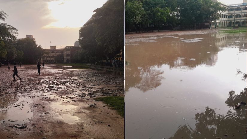 তা’মীরুল মিল্লাত কামিল মাদ্রাসা, টঙ্গীর দুই খেলার মাঠের বেহাল দশা